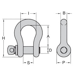 forged shackle