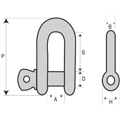 forged shackle