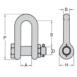 forged shackle