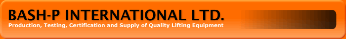 Production, Testing, Certification and Supply of Quality Lifting Equipment